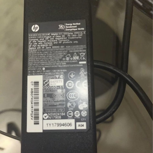 HP Pavilion Laptop Power Adapter like new, original 19V 4.74A 90W