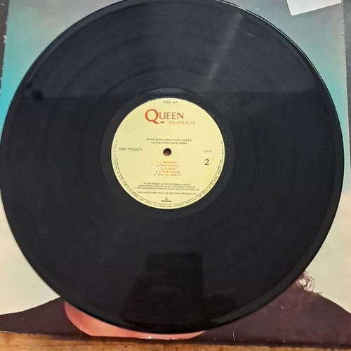 Queen The Miracle vinyl record used