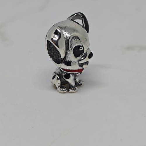 Disney 101 Dalmatians Patch Silver Charm like new