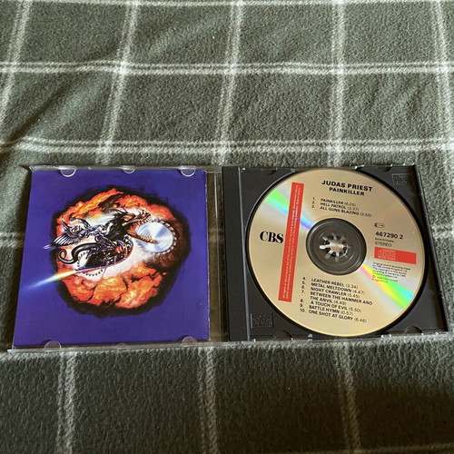 Judas Priest Painkiller CD first edition