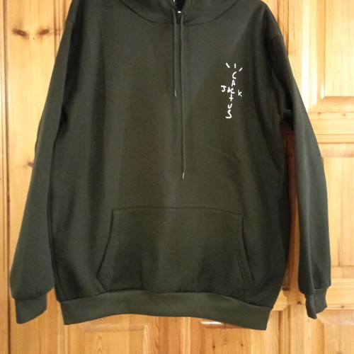 Travis Scott Teen Hoodie Size XL Black Like New