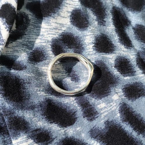 Tiny silver ring 925