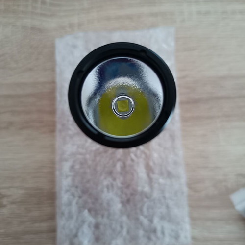 Diving flashlight XHP50.2 new, 2550 lumen, waterproof 100m