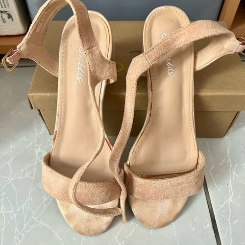 Simius pink sandals used, size 39