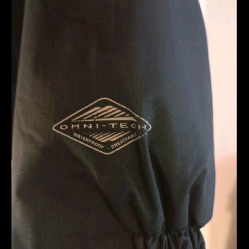 Columbia men's jacket used, black, with removable hood