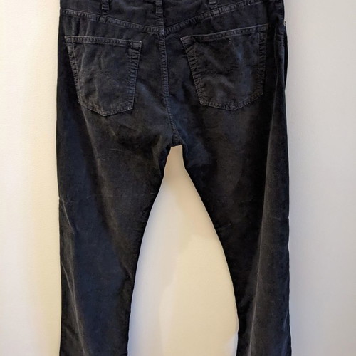 Armani Jeans men's pants used, velour cotton