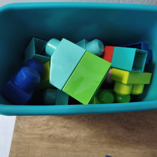 Mega Bloks First Builders building blocks box 25 pcs used