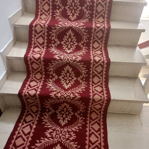 Handwoven loom runner like new, 3 meters by 75 cm