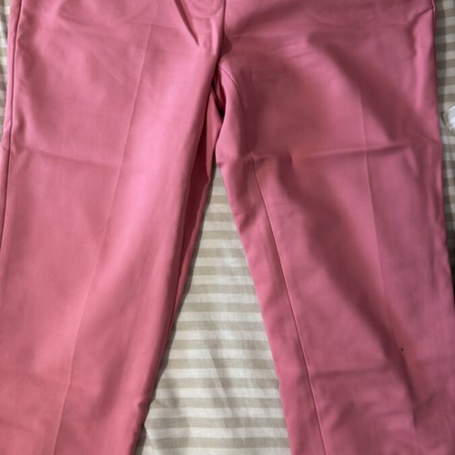 Zara pink fabric pants used, size M 38 10