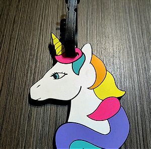 Ετικέτα βαλίτσας unicorn