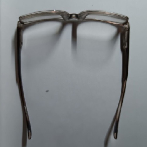 Children's dark-colored eyeglasses used