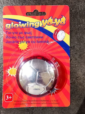 Glowing yo-yo new with light