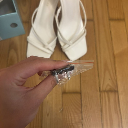 Tsoukalas Shoes white mules size 38 like new
