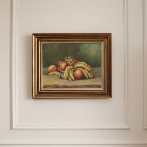 Mitsi Marsellou-Tsimpoukou Still Life Painting with Fruits like new