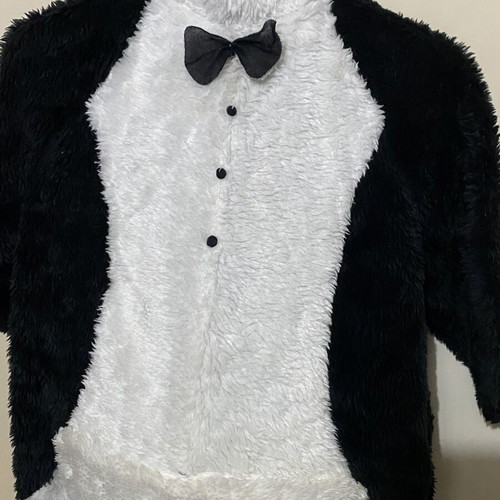 Penguin carnival costume used, length 110 cm