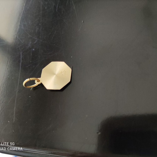 Pisces zodiac gold 14K new 1.5gr