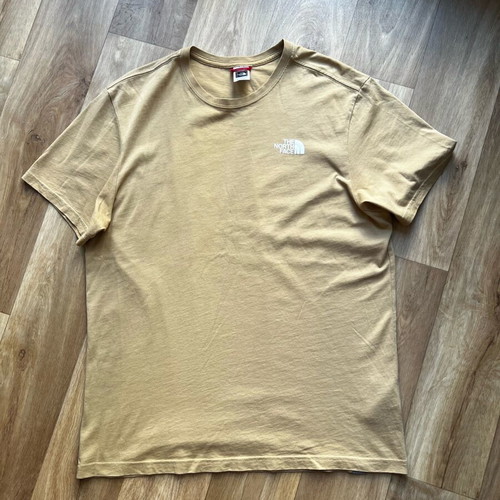 The North Face T-shirt like new, size L, beige gold
