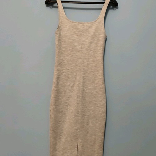 Zara gray sleeveless pencil dress size S like new