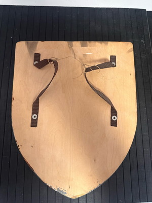 Handmade wall decoration with revolver replica, new