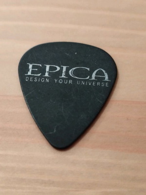 Плектър Epica като нов, автентичен от групата