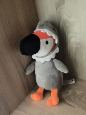 Parrot-Shark plush like new from Tiger