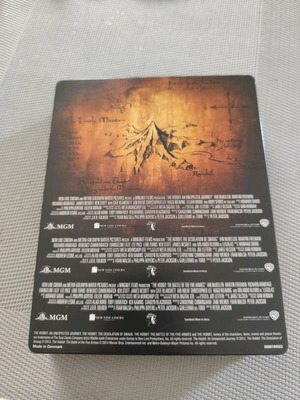 The Hobbit Trilogy Blu-ray Steelbook like new