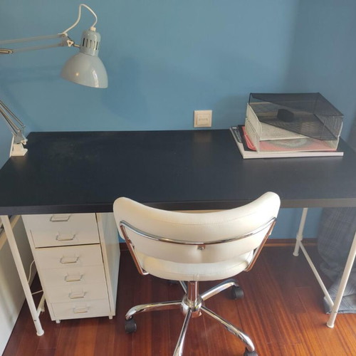 Desk with chair and drawer set
