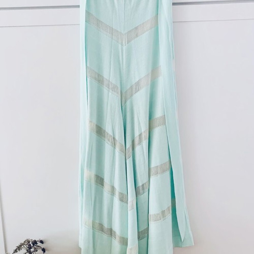 Strapless jumpsuit Ioanna Kourbela like new, knitted cotton