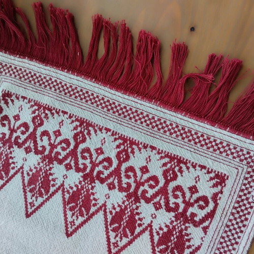 Table runner in koukoulari new, solid color 60x39 cm