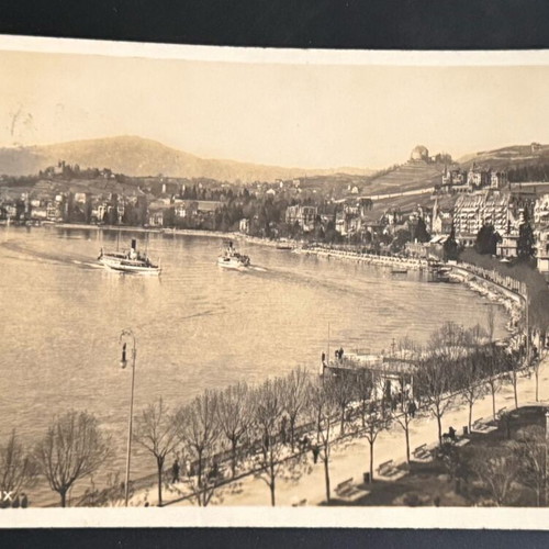 Καρτ ποστάλ Ελβετία 1925 σαν καινούργιο