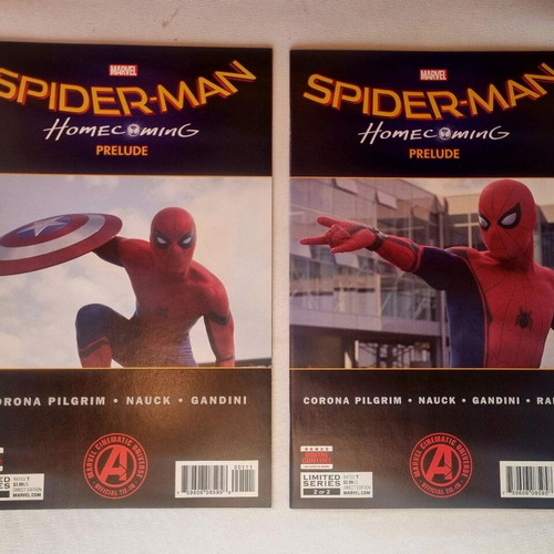 Spider-Man Homecoming Prelude #1 & #2 new limited Marvel Comics series