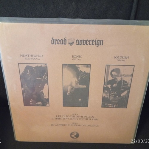 Dread Sovereign Vinyl LP, Primordial Van Records, metal