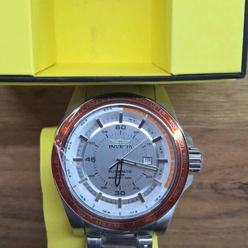 Invicta Speedway High Bank Automatic men's watch new, 50mm, silver