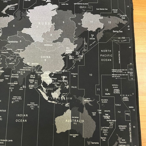Natec Time Zone Map mouse pad like new