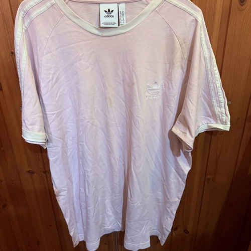 Adidas Originals pink T-shirt XL