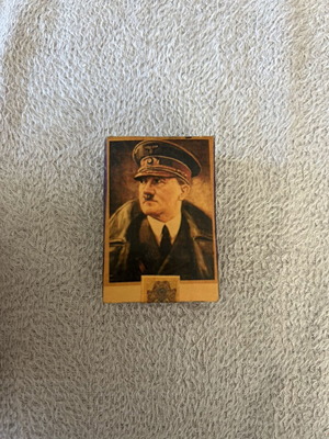 Wooden matchbox from World War II WWII