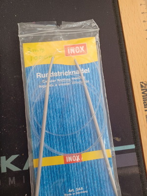 Circular knitting needles 3mm like new, 100cm