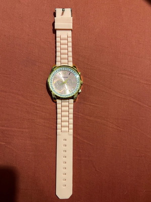 Jianan women's wristwatch used, soft pink