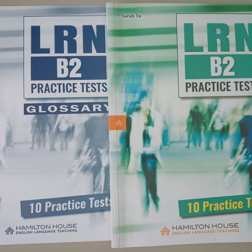 LRN B2 Practice Tests Teacher's Book like new, English