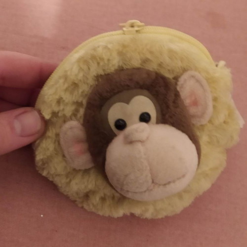 Monkey animal wallet new