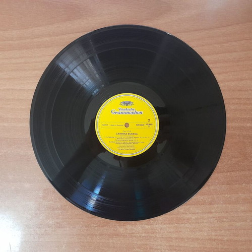 Carl Orff Carmina Burana vinyl record, Deutsche Grammophon