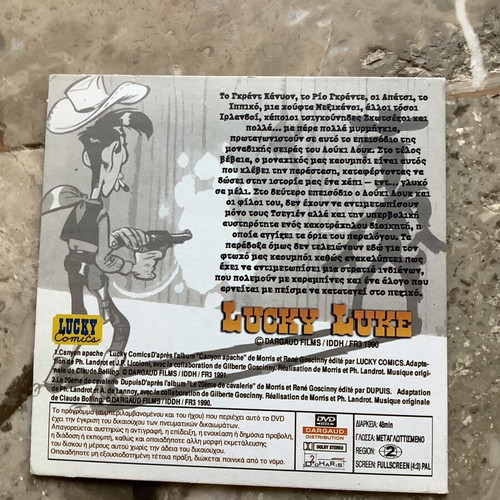 Lucky Luke 3 DVD set new, dubbed cartoons