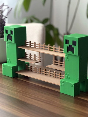 Minecraft Kinder Joy Funko Pops Display Stand made to order