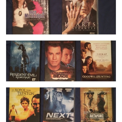 DVD collection like new, 44 various genres with subtitles