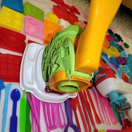 Play-Doh set used, with non-working figure included