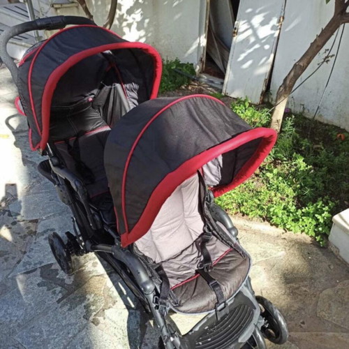 Mother Care Twin Stroller like new, 2-seater