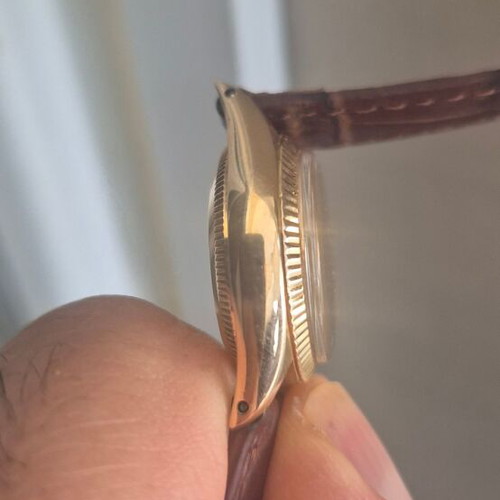 Rolex Oyster Perpetual women's watch used, 18k solid yellow gold