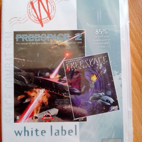 Conflict Freespace (The Great War) & Freespace 2 PC game new, sealed