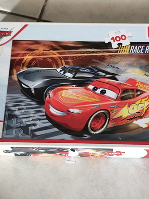 Trefl Cars McQueen children's puzzle used