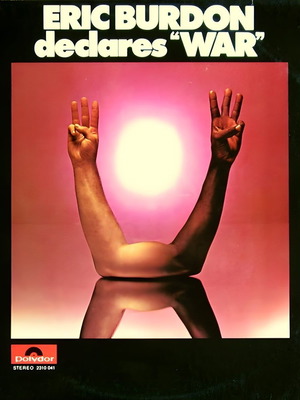 Eric Burdon & War Declares War 1970 album like new, rock